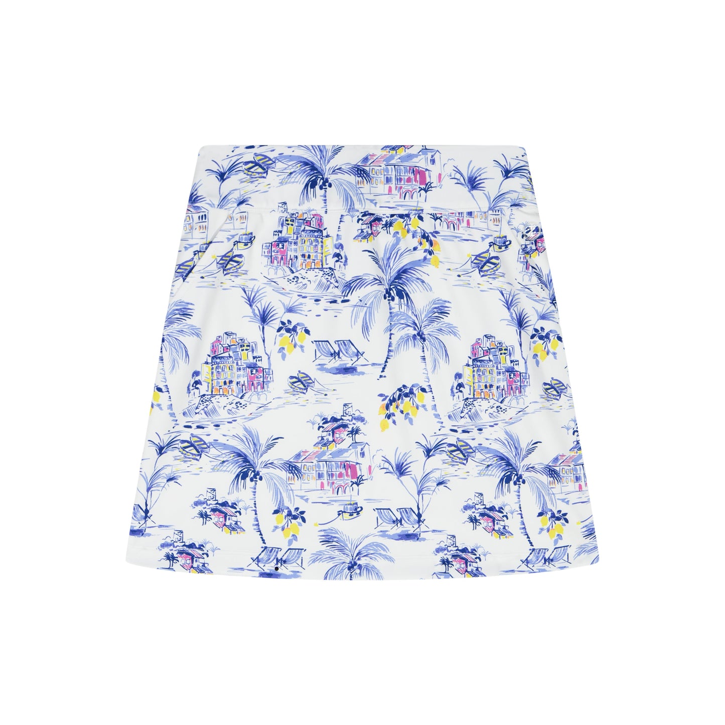 Izod BREE PRINTED SKORT - BRIGHT WHITE