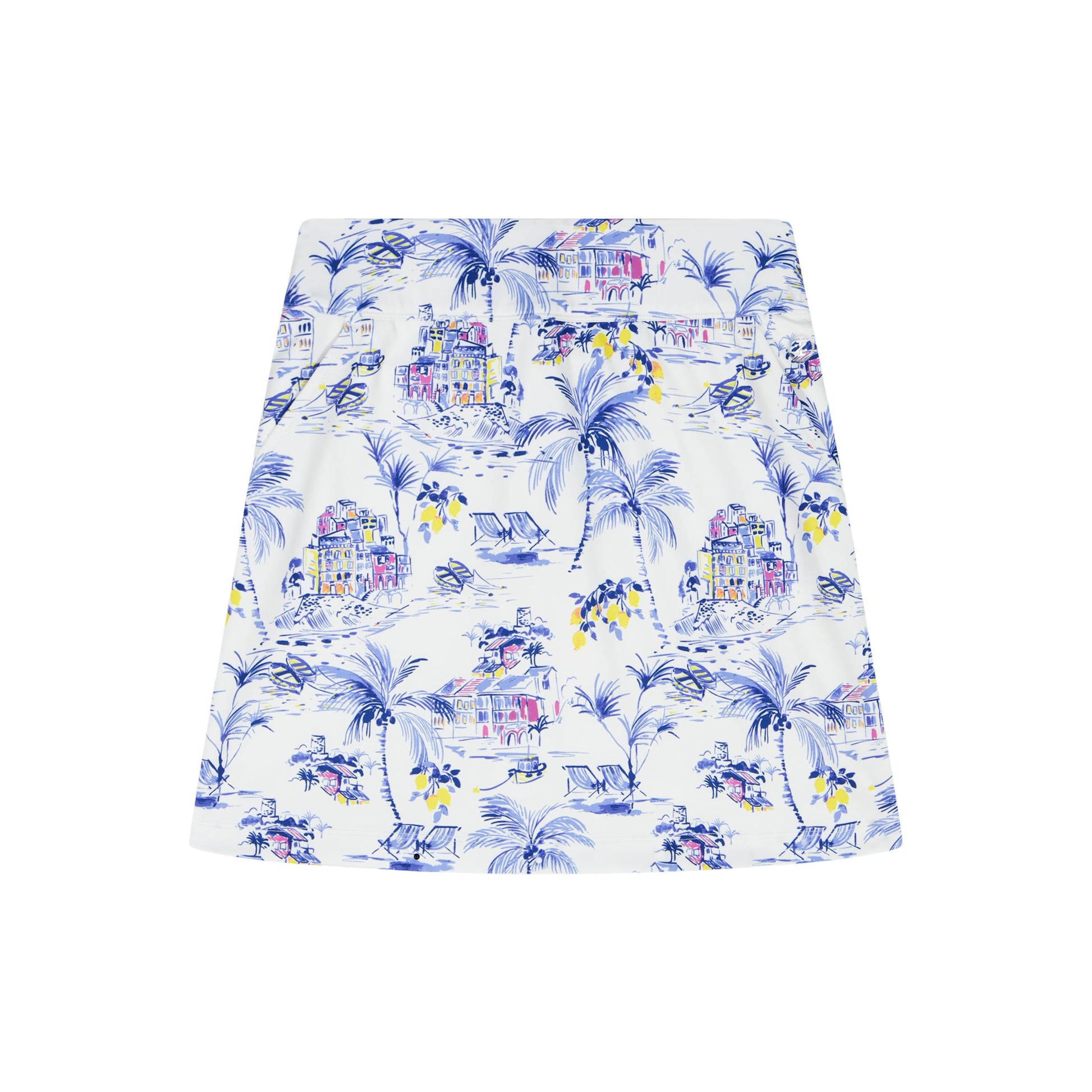 Izod BREE PRINTED SKORT - BRIGHT WHITE