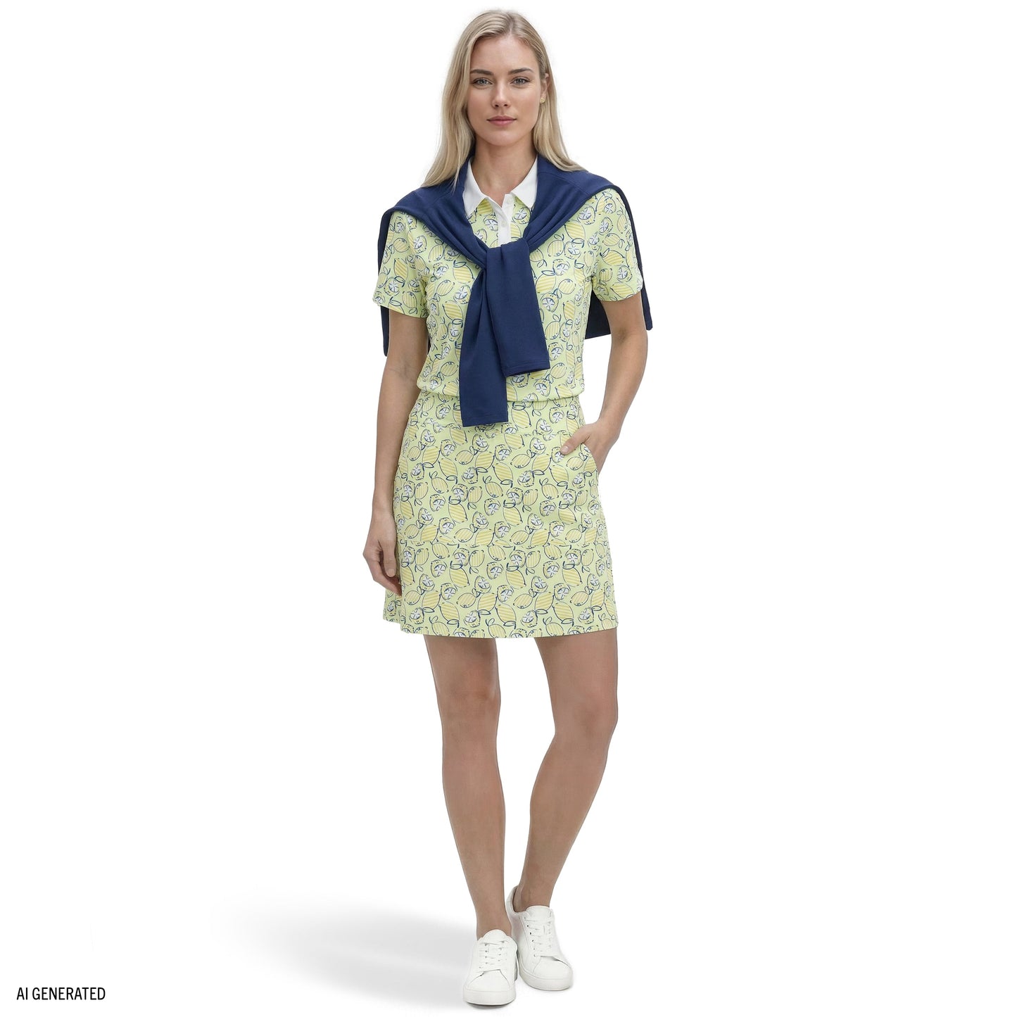 Izod BREE PRINTED SKORT - YARROW