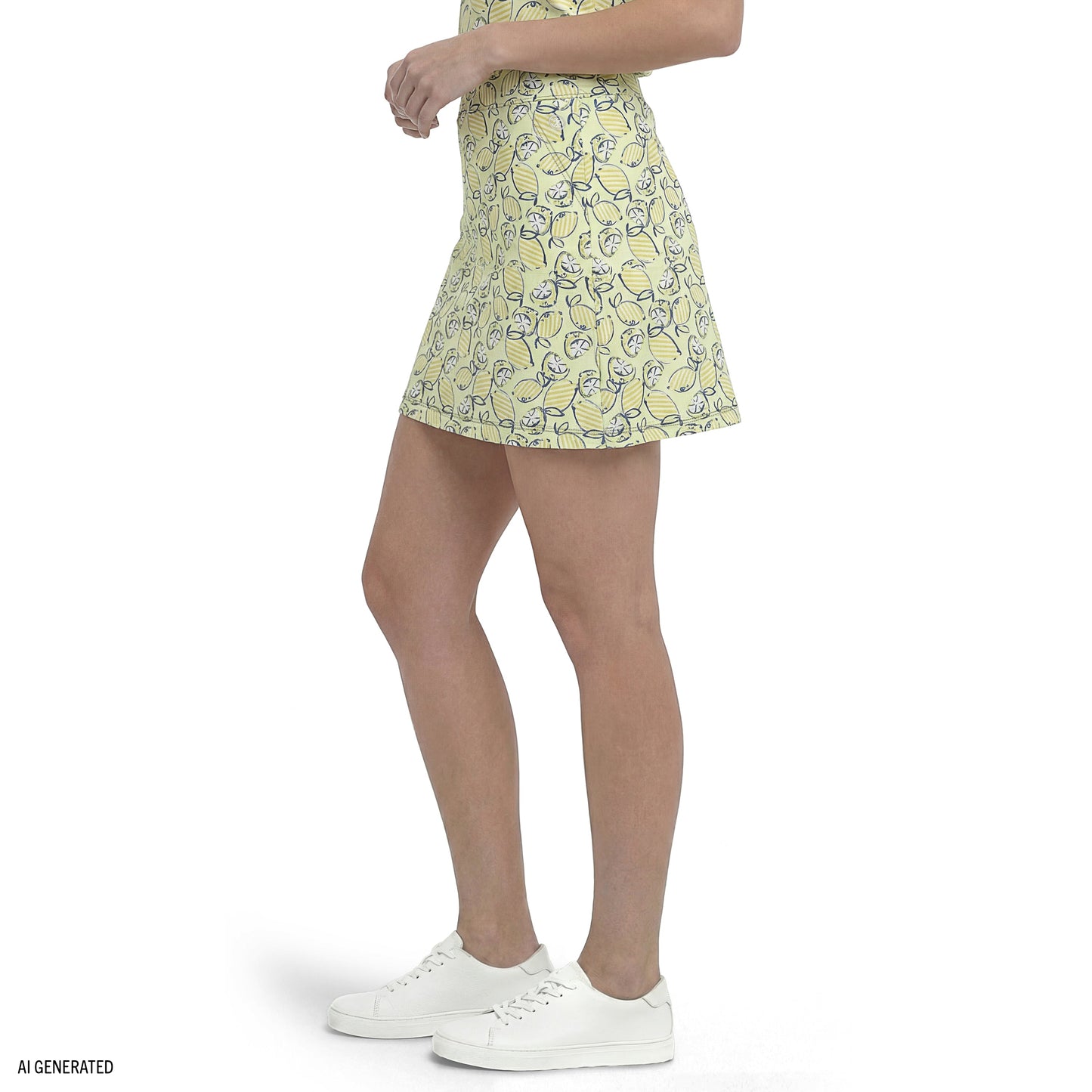 Izod BREE PRINTED SKORT - YARROW