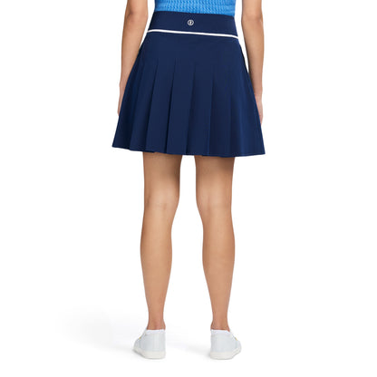 Izod Naiomy Pleated Skort - Medieval Blue