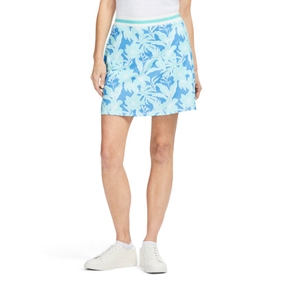 Izod Paola Printed Pull On Skort - Little Boy Blue