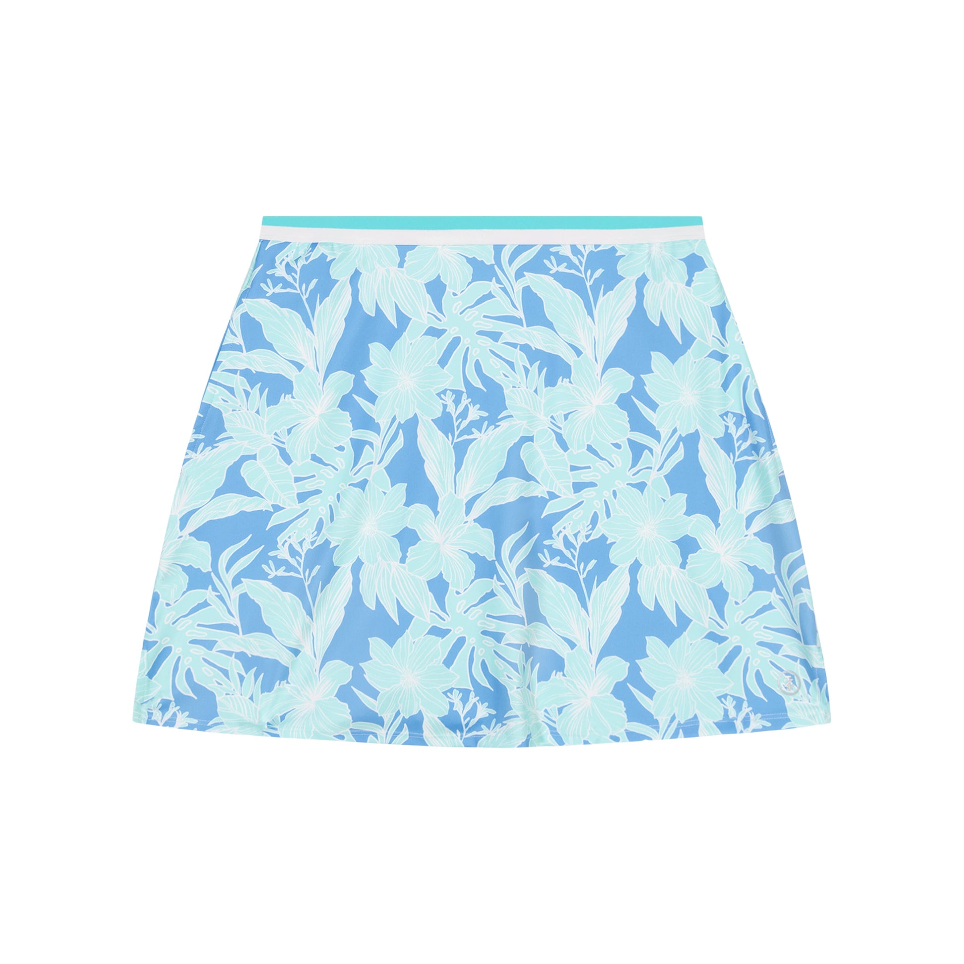 Izod Paola Printed Pull On Skort - Little Boy Blue