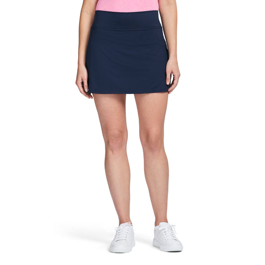 Izod Venus Pleated Back Skort - Navy