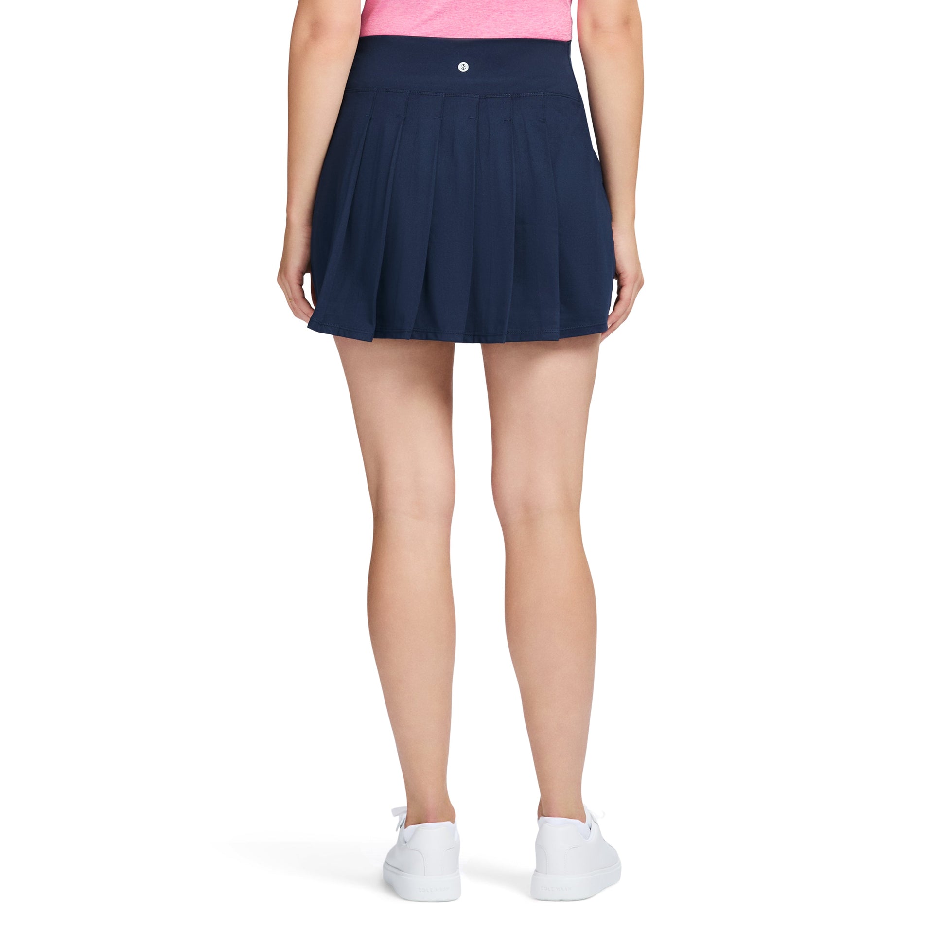 Izod Venus Pleated Back Skort - Navy