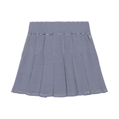 Izod PAULINE PLEATED ​PULL-ON SKORT - MEDIEVAL BLUE