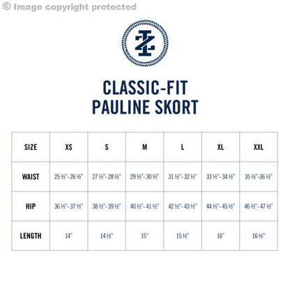 Izod PAULINE PLEATED ​PULL-ON SKORT - MEDIEVAL BLUE