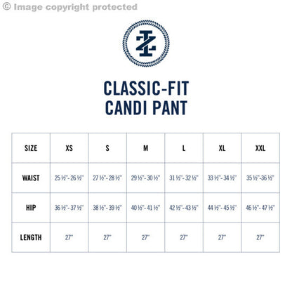 Izod CANDI PIPED CAPRI​ - MEDIEVAL BLUE