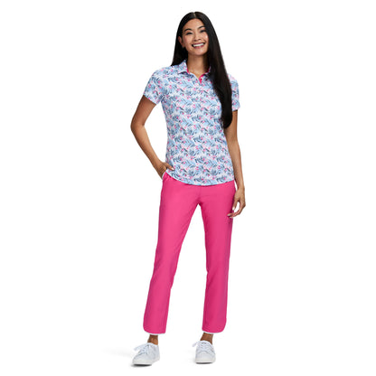 Izod CANDI PIPED CAPRI​ - HOT PINK