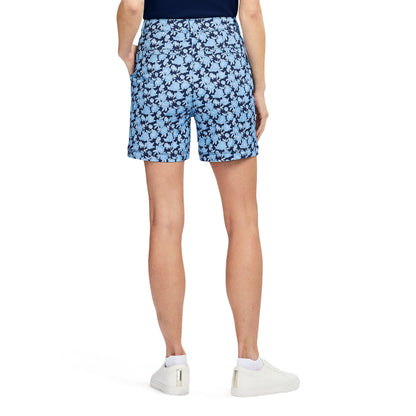 Izod Krystina Printed Short - Medieval Blue