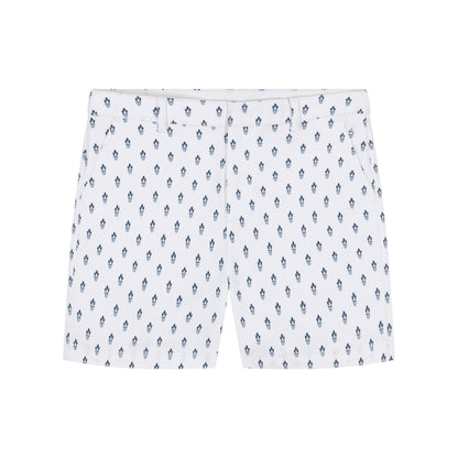 Izod Krystina Printed Short - Bright White