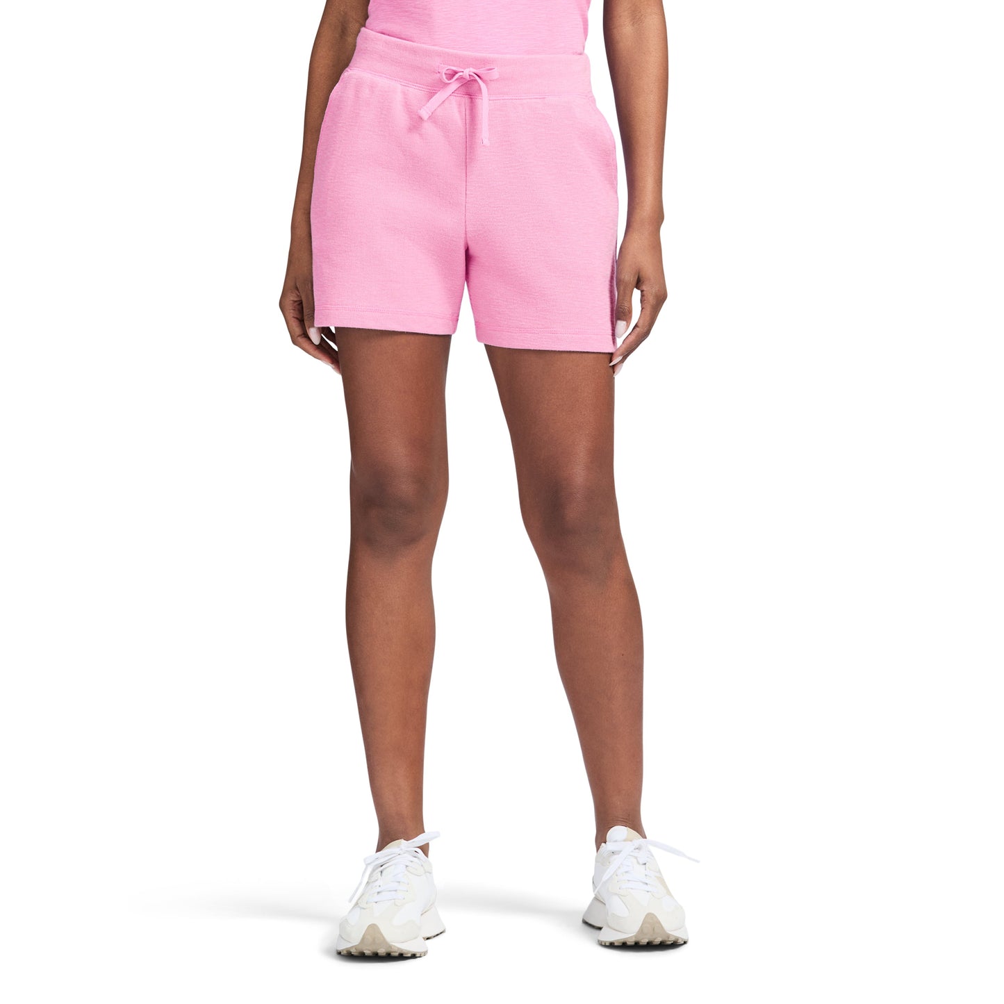 Izod Shara Pull-On Slub Short - Sachet Pink