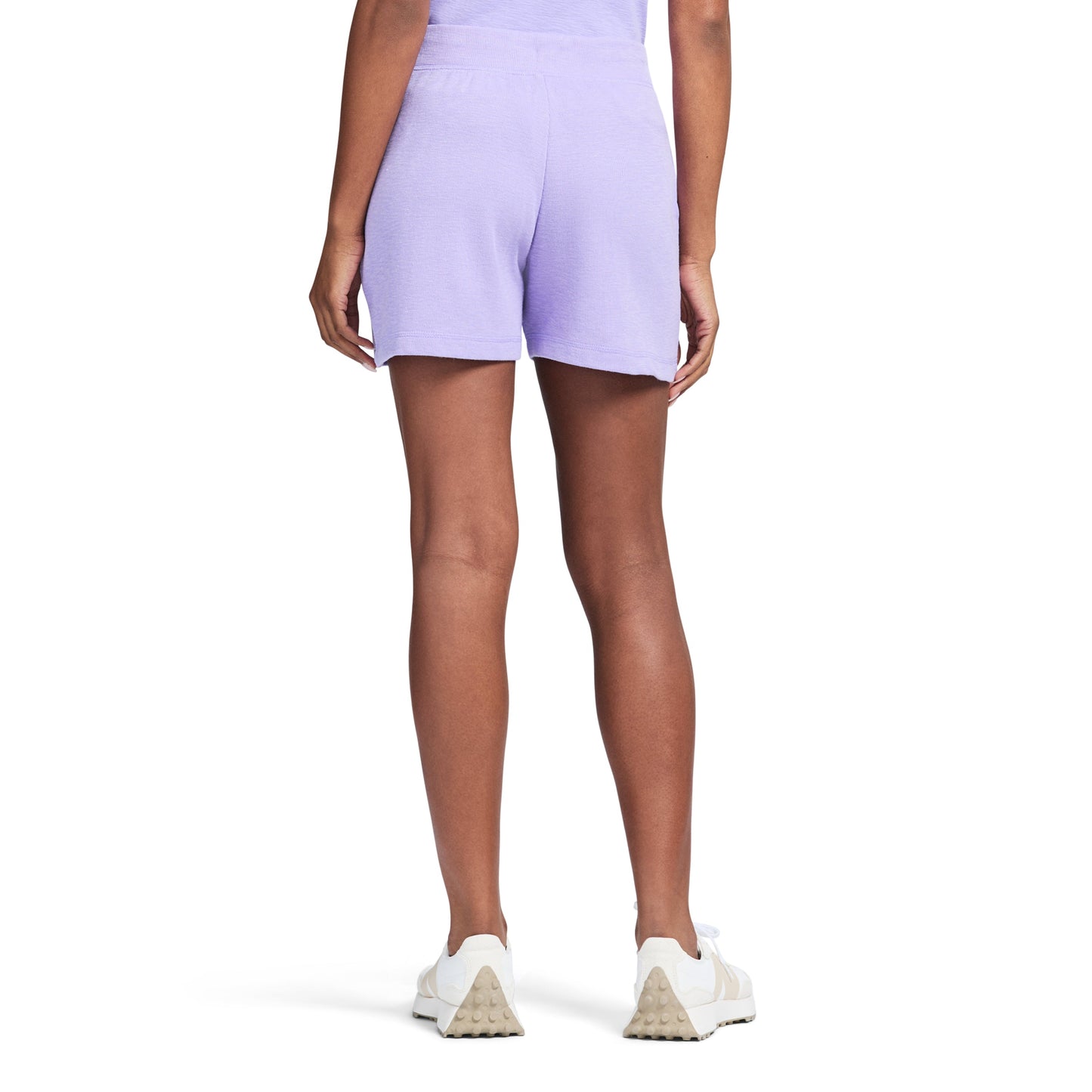 Izod Shara Pull-On Slub Short - Violet Tulip