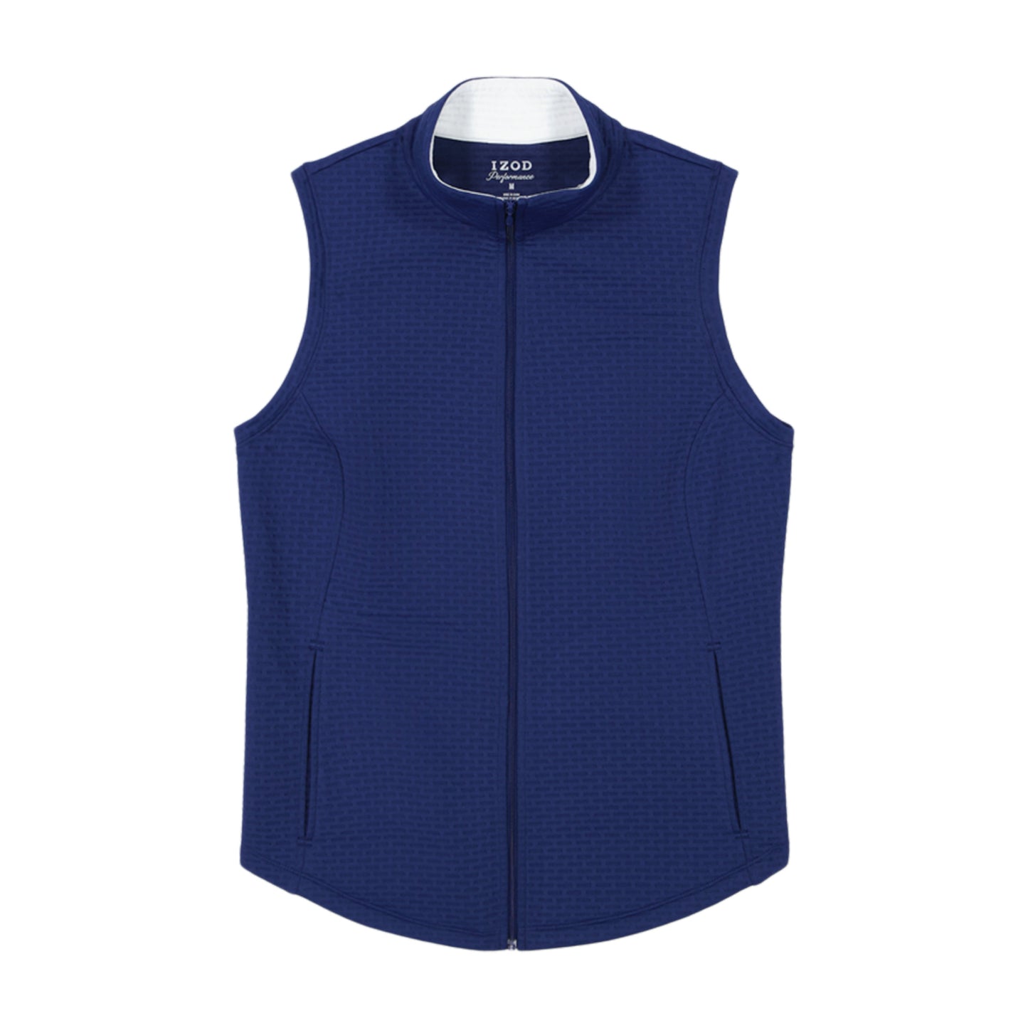 Izod CASSIE QUILTED​ FULL ZIP VEST - MEDIEVAL BLUE