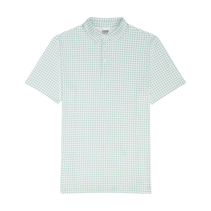 Izod GOLF SWINGFLEX ELITE PRINTED POLO - WHITE