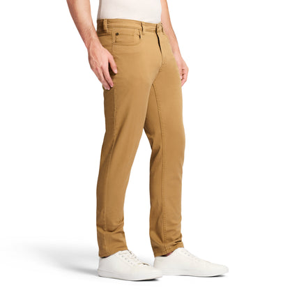 Izod Saltwater 5-Pocket Straight Fit Chino Pant - Cognac