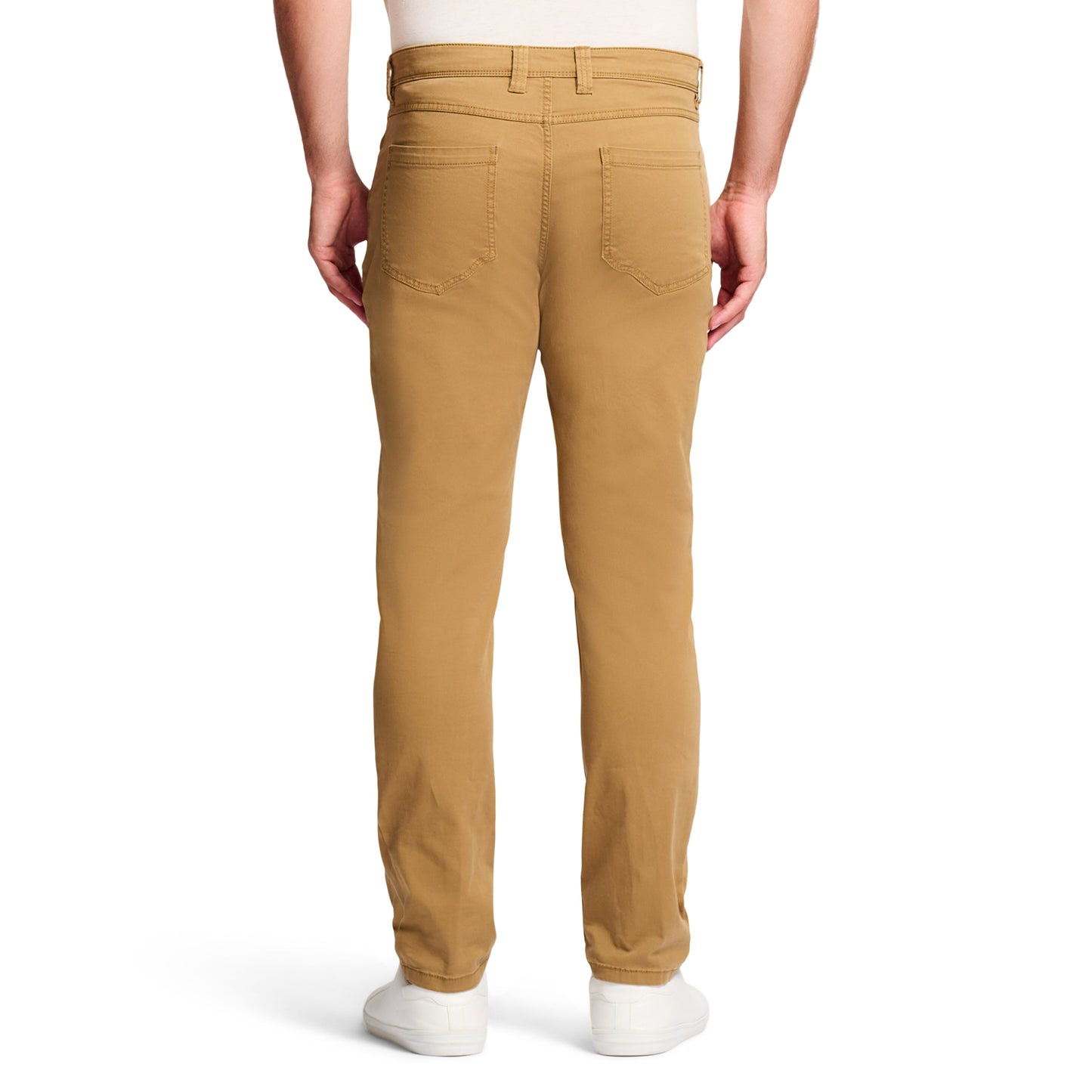 Izod Saltwater 5-Pocket Straight Fit Chino Pant - Cognac