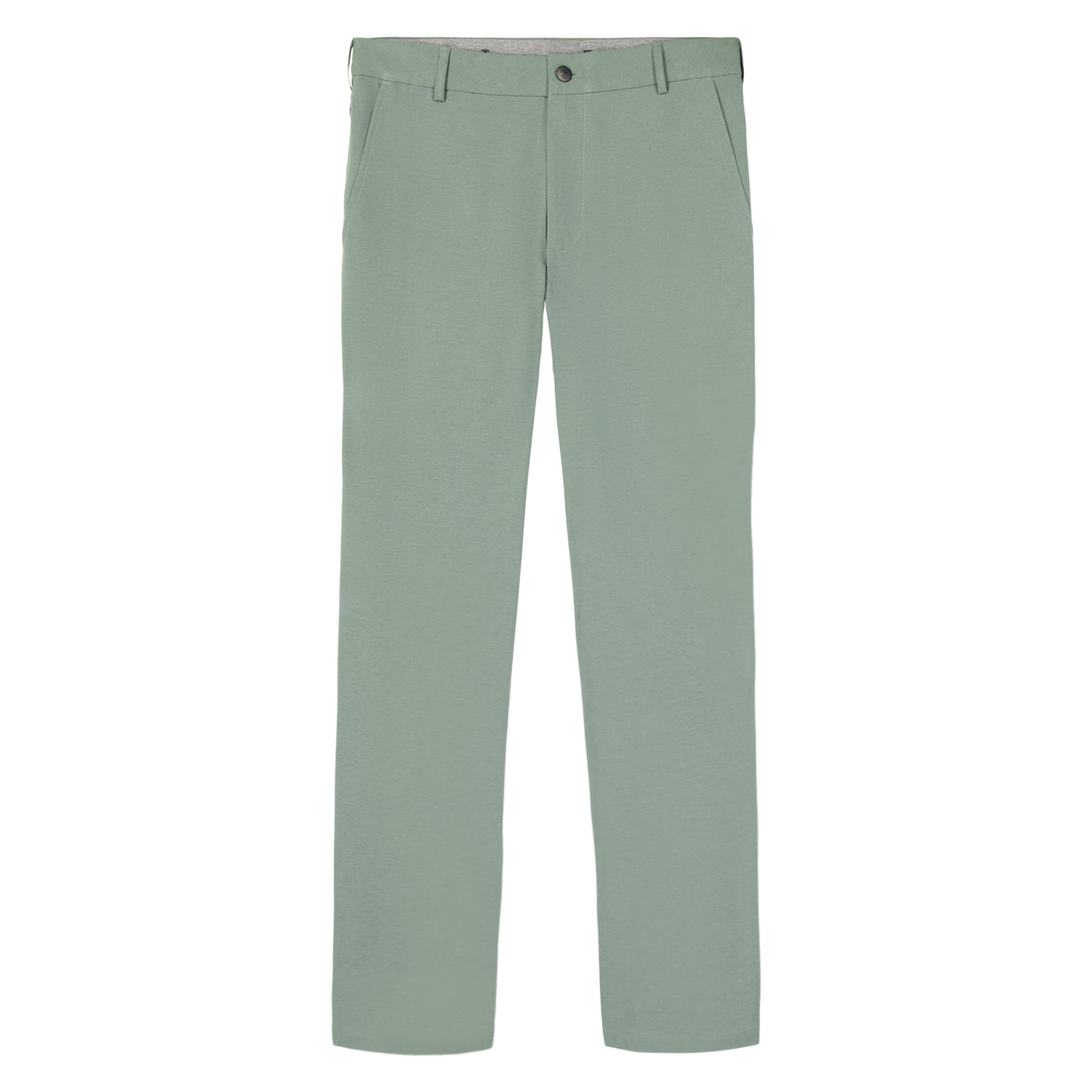 Izod Traveler Flat Front Chino - Laurel Wreath Hthr