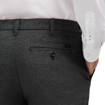 Izod Performance Dress Flat Front Chino - Black