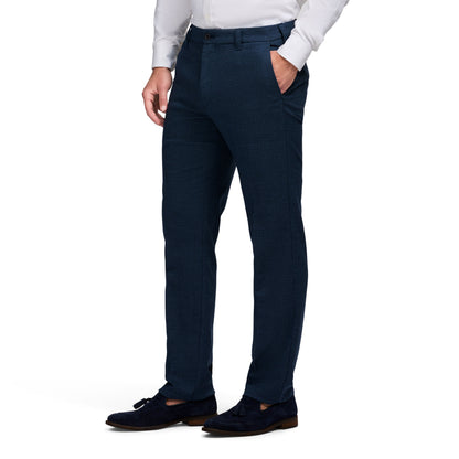 Izod Performance Dress Flat Front Chino - Navy Blazer