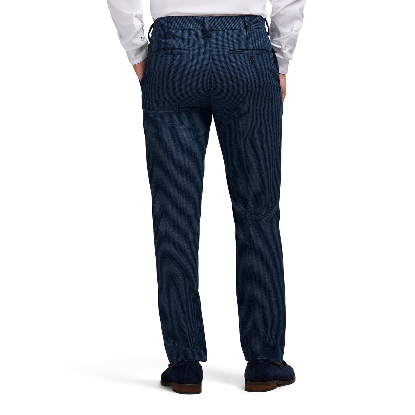 Izod Performance Dress Flat Front Chino - Navy Blazer