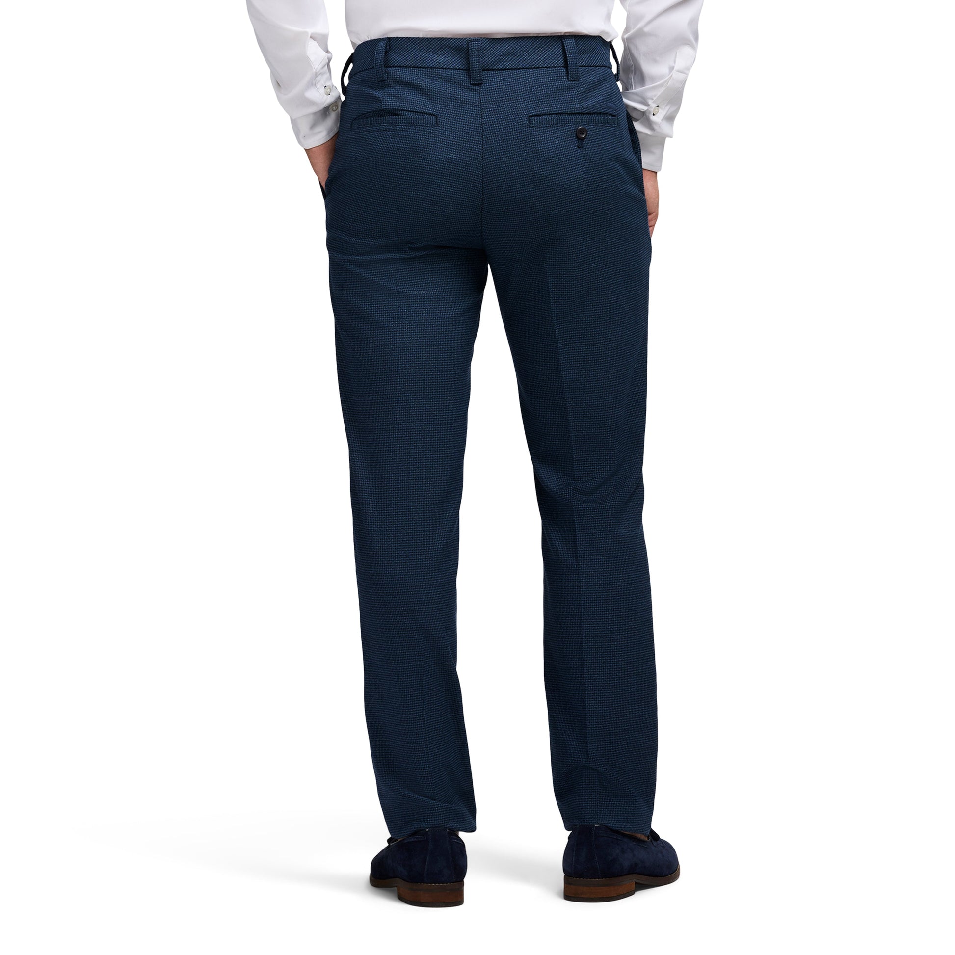 Izod Performance Dress Flat Front Chino - Navy Blazer