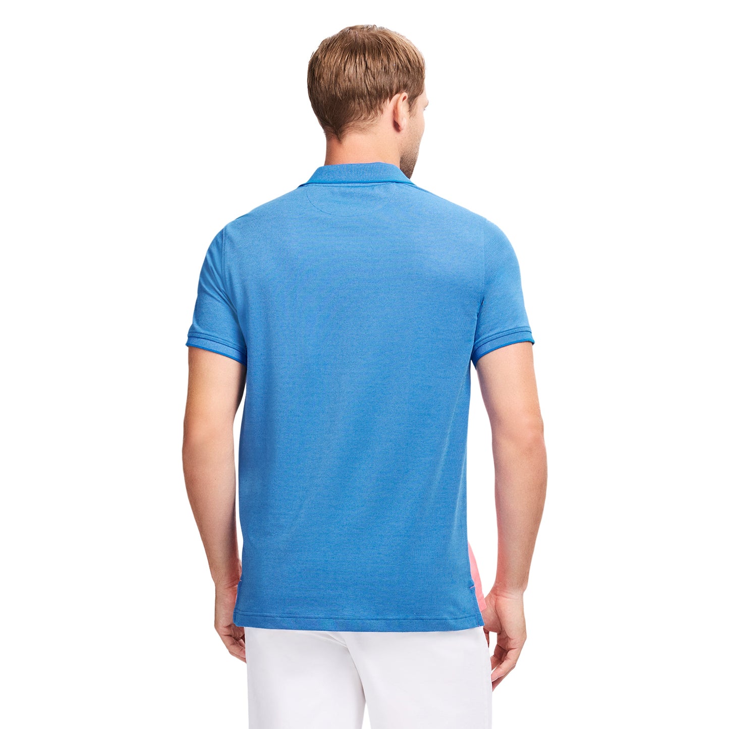 Izod ADVANTAGE PERFORMANCE STRIPED POLO - LAPIS BLUE
