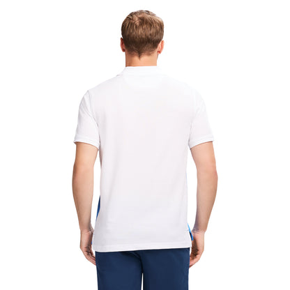 Izod ADVANTAGE PERFORMANCE STRIPED POLO - BRIGHT WHITE