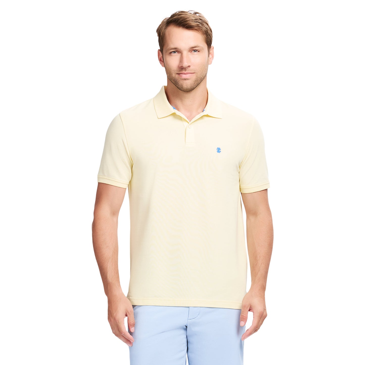 Izod ADVANTAGE PERFORMANCE POLO - PASTEL YELLOW