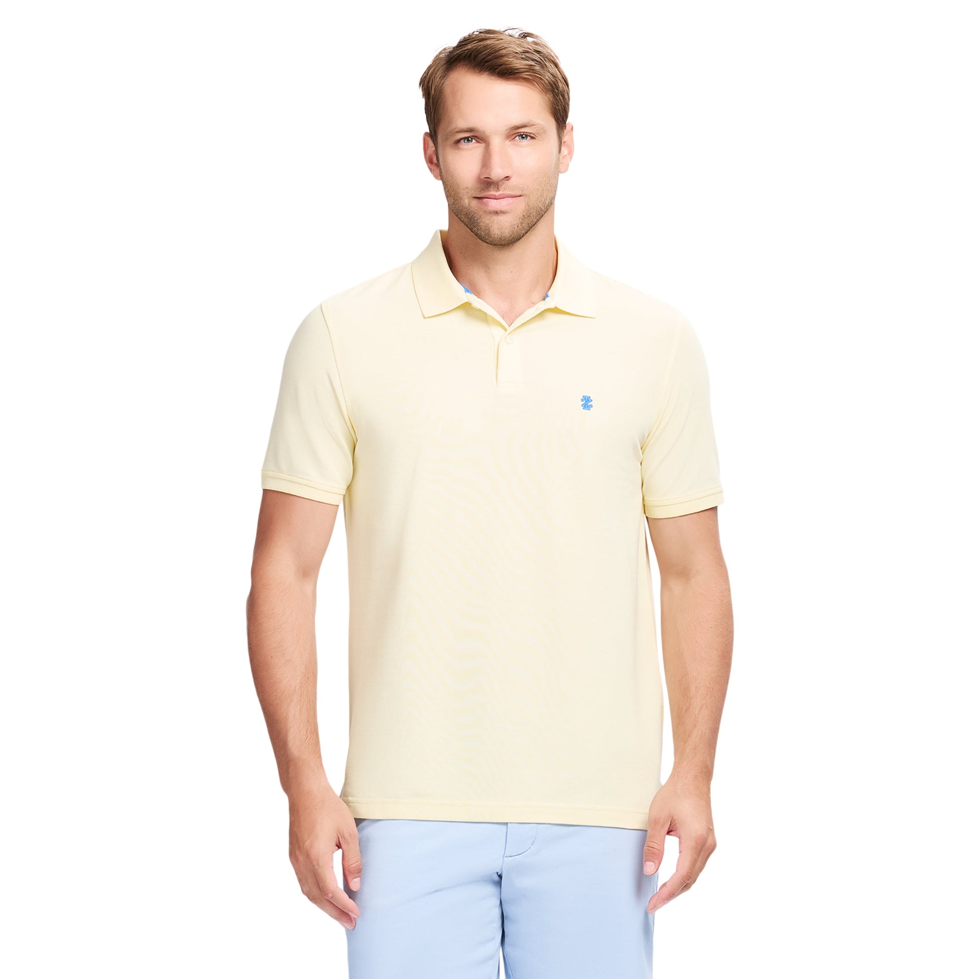 Izod ADVANTAGE PERFORMANCE POLO - PASTEL YELLOW