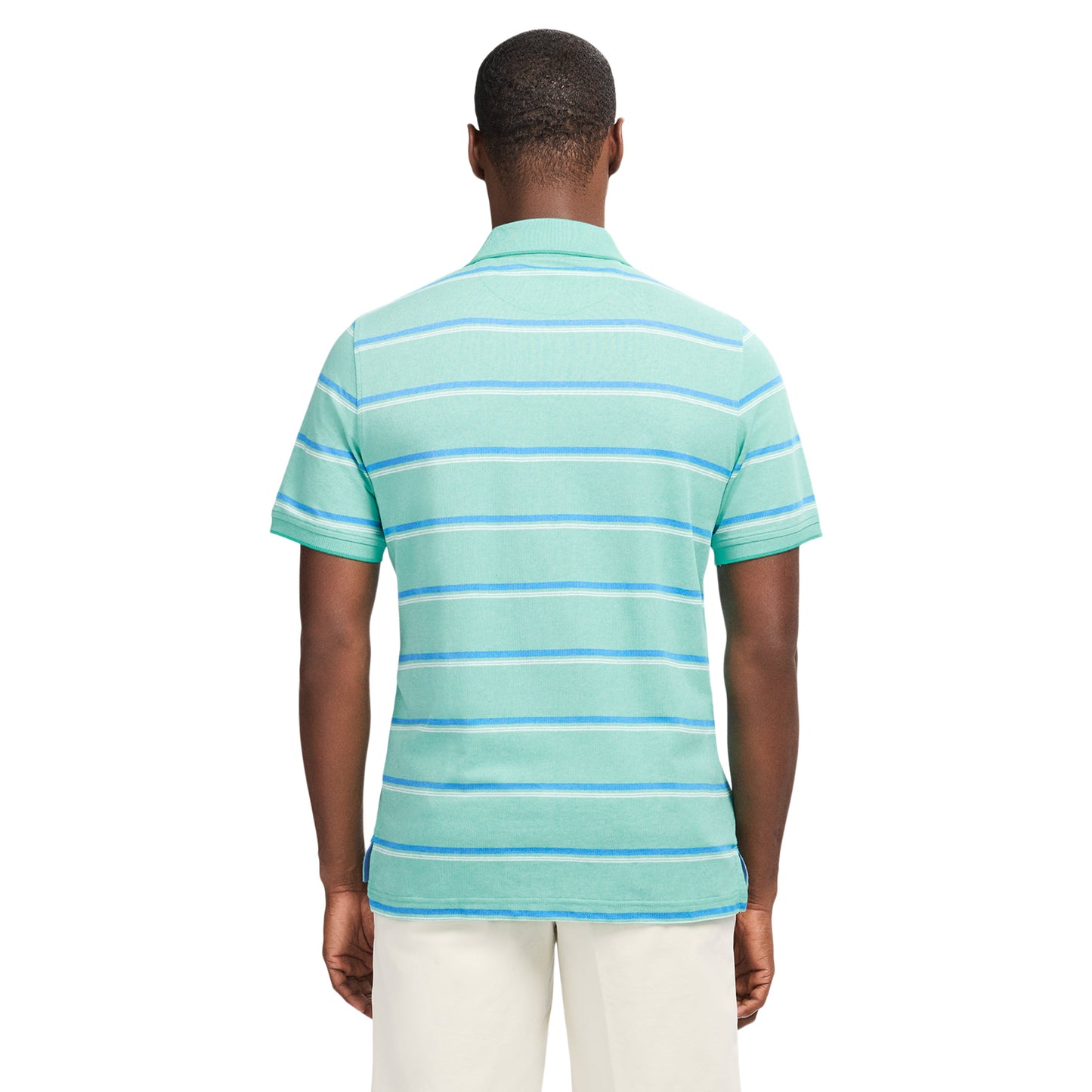 Izod ADVANTAGE PERFORMANCE STRIPED POLO - BILLIARD