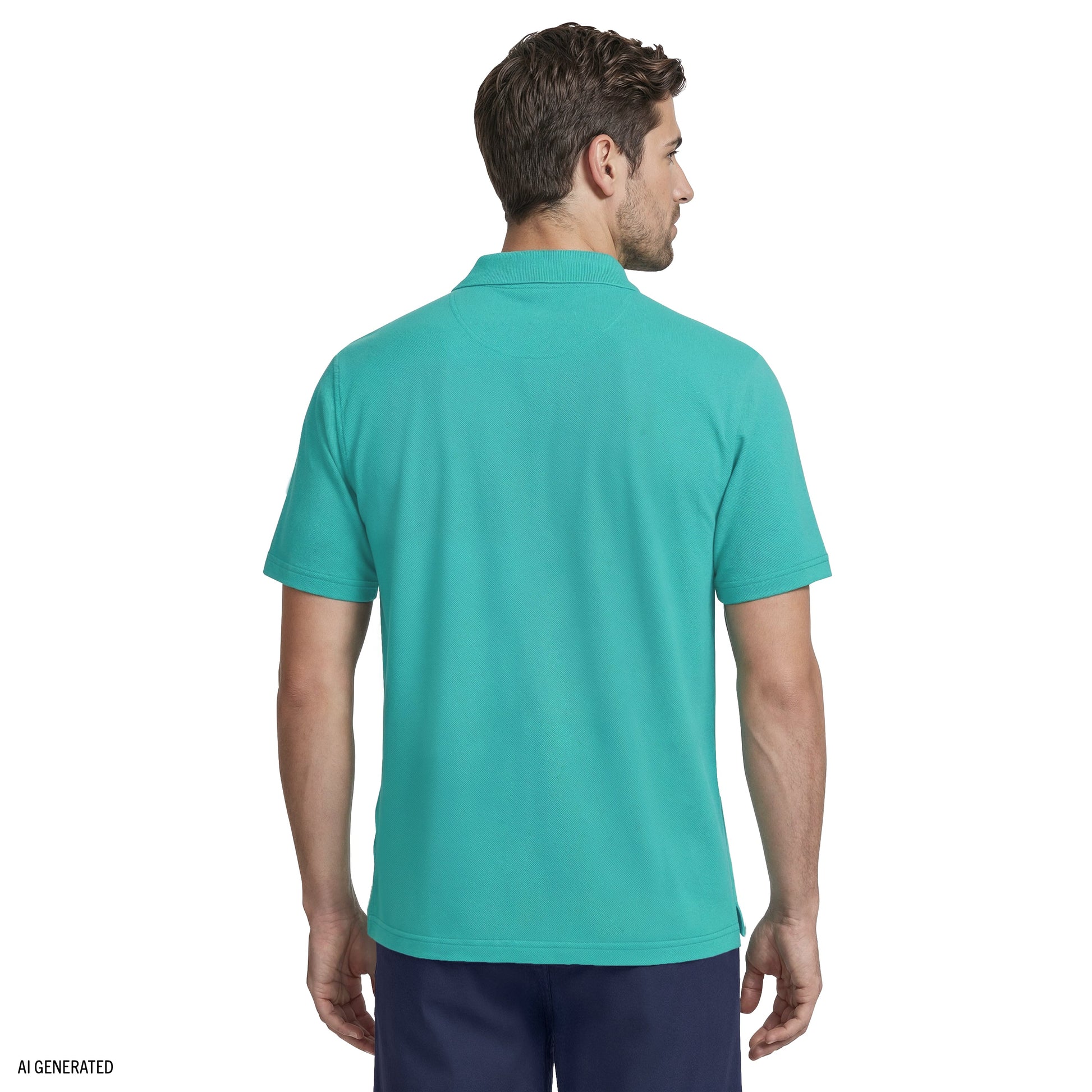 Izod ADVANTAGE PERFORMANCE STRIPED POLO - BILLIARD