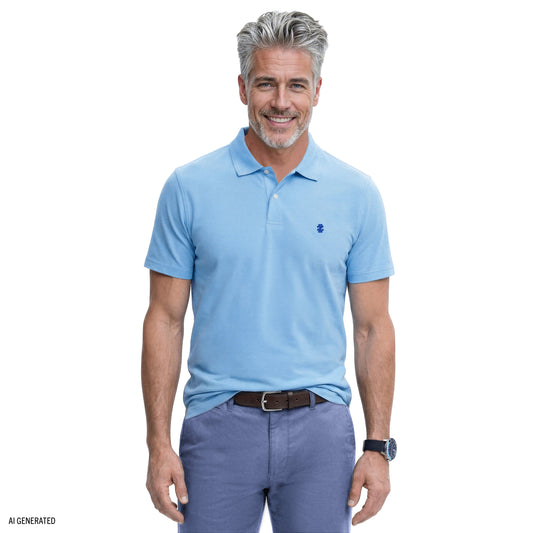Izod ADVANTAGE PERFORMANCE POLO - AQUARIUS