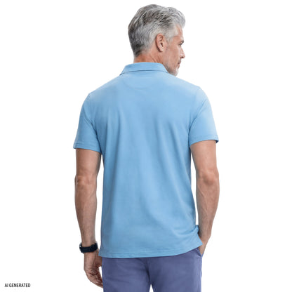 Izod ADVANTAGE PERFORMANCE POLO - AQUARIUS