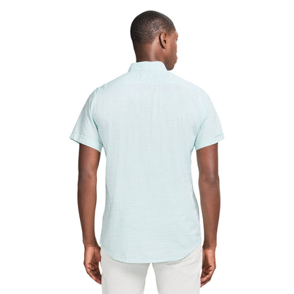 Izod DOCKSIDE CHAMBRAY S/S SHIRT - WASABI
