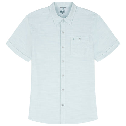 Izod DOCKSIDE CHAMBRAY S/S SHIRT - WASABI