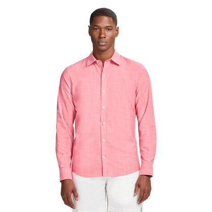 Izod LUXURY SPORT L/S SHIRT - HOLLY BERRY