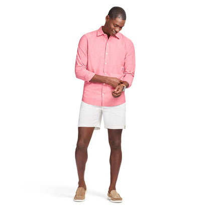 Izod LUXURY SPORT L/S SHIRT - HOLLY BERRY