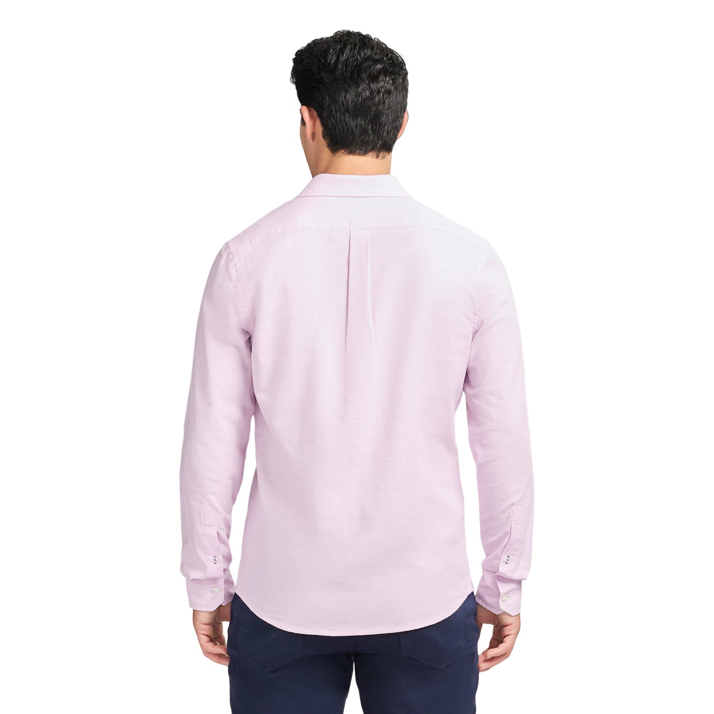 Izod LUXURY SPORT L/S SHIRT - PASTEL LILAC