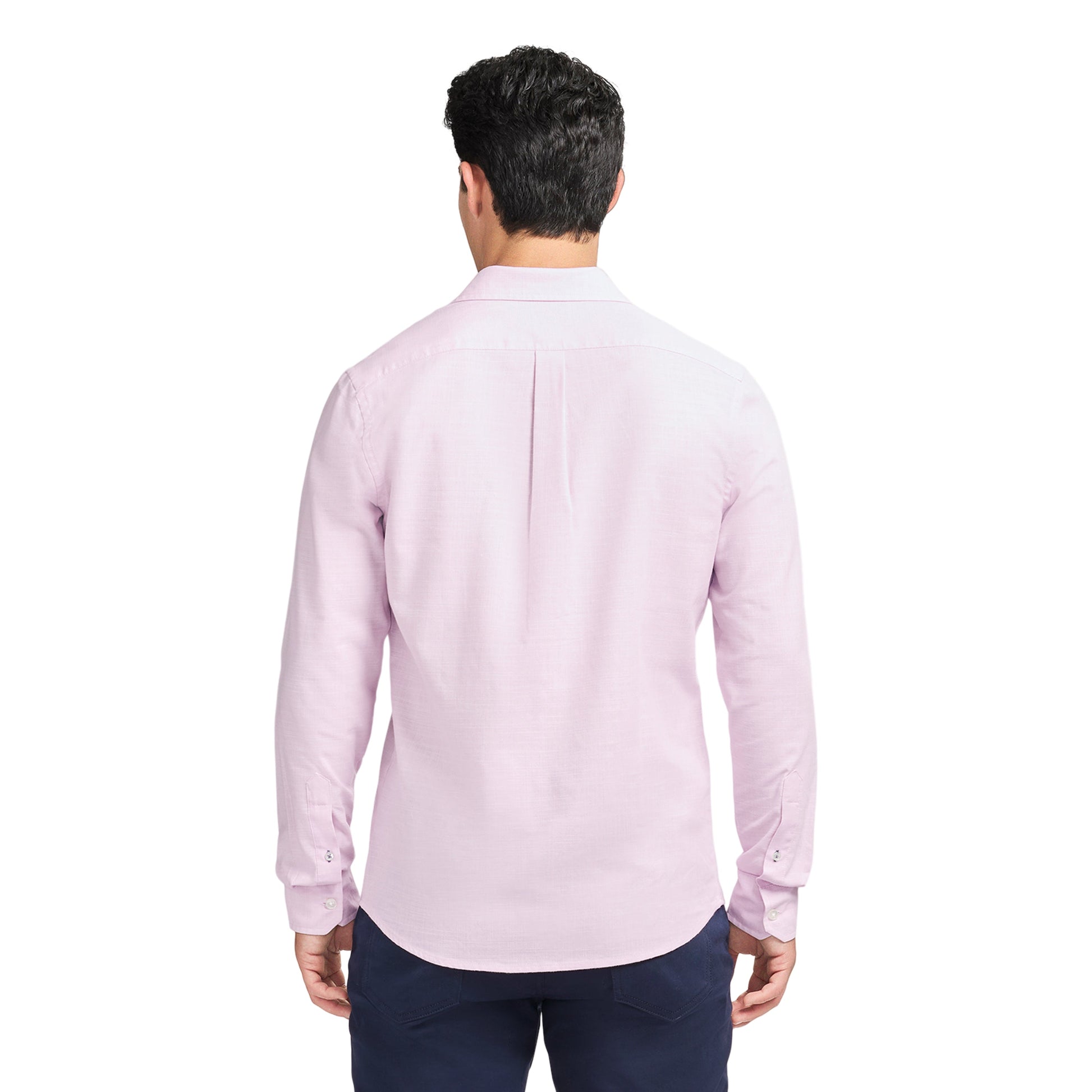 Izod LUXURY SPORT L/S SHIRT - PASTEL LILAC