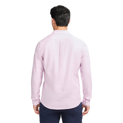 Izod LUXURY SPORT L/S SHIRT - PASTEL LILAC