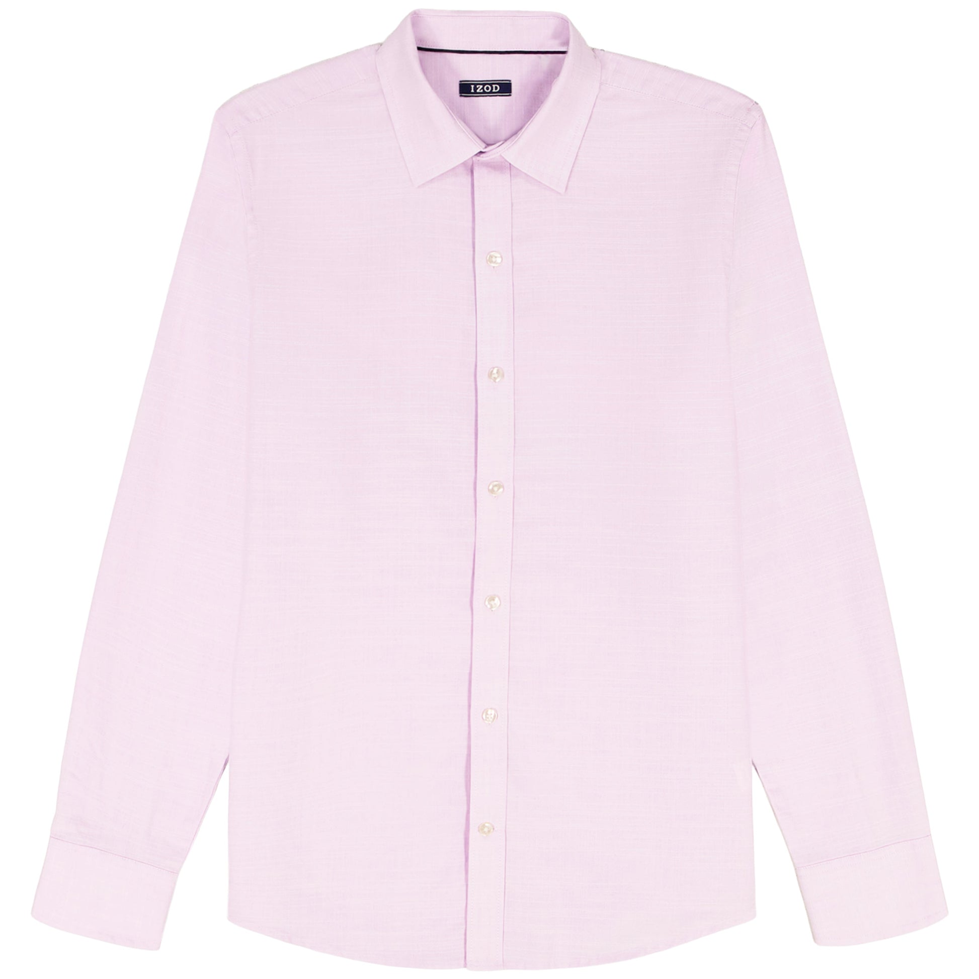 Izod LUXURY SPORT L/S SHIRT - PASTEL LILAC