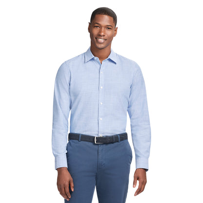 Izod LUXURY SPORT L/S SHIRT - REGATTA
