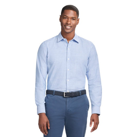 Izod LUXURY SPORT L/S SHIRT - REGATTA