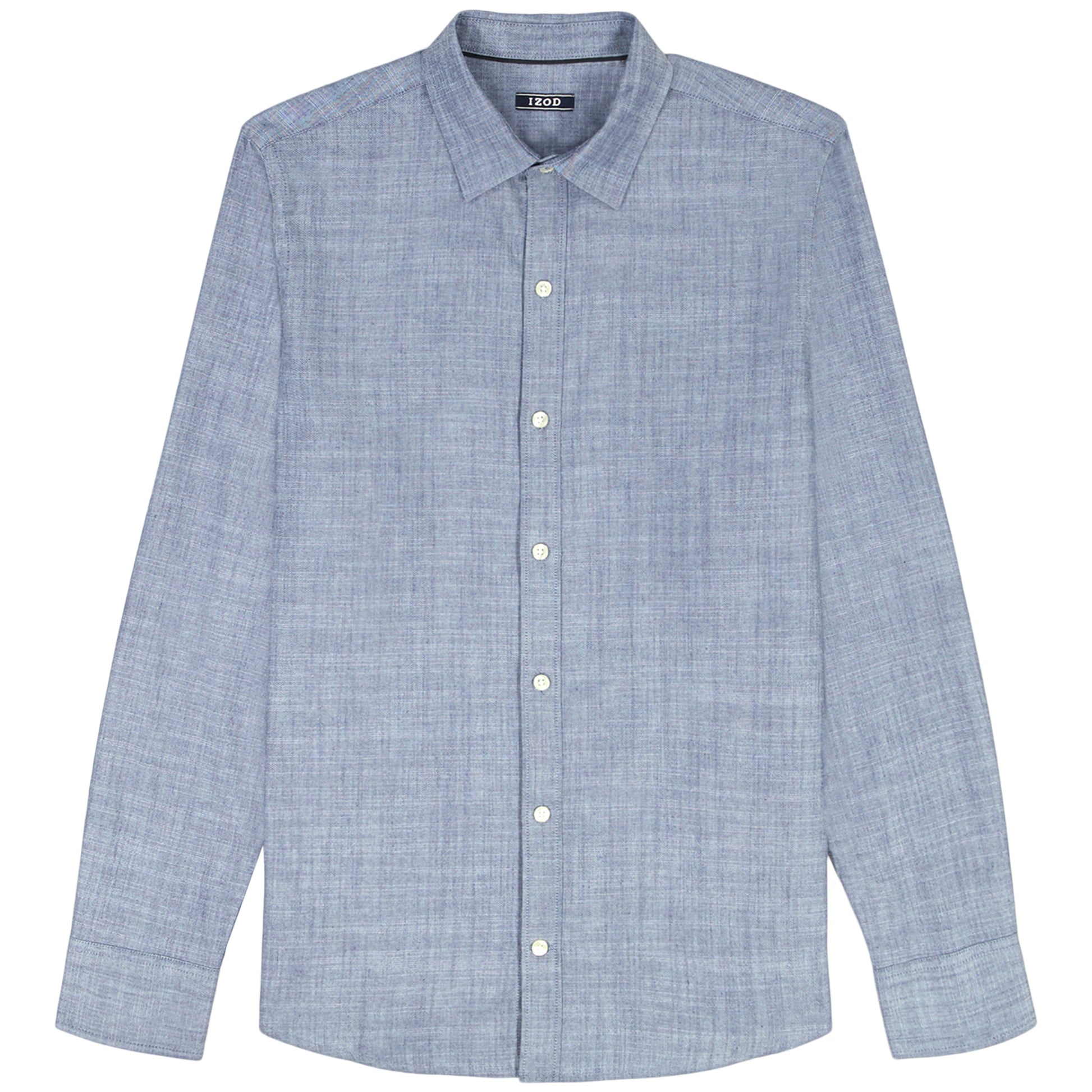 Izod LUXURY SPORT L/S SHIRT - TWILIGHT BLUE