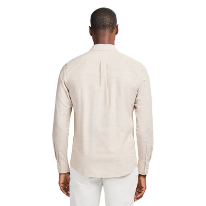 Izod LUXURY SPORT L/S SHIRT - CROCKERY
