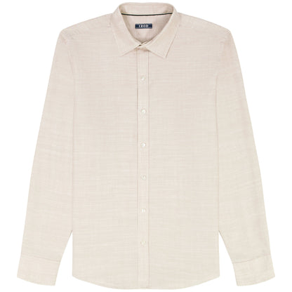Izod LUXURY SPORT L/S SHIRT - CROCKERY