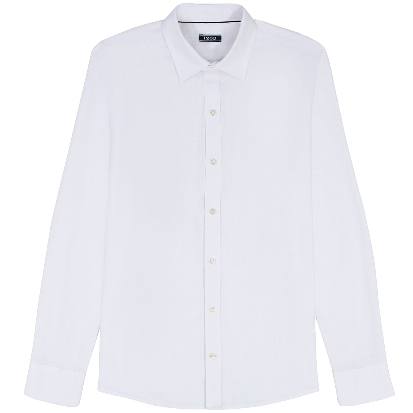 Izod LUXURY SPORT L/S SHIRT - BRIGHT WHITE