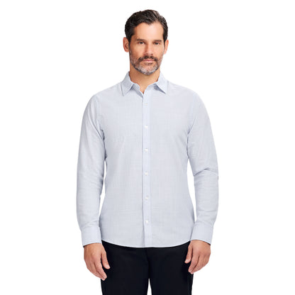 Izod LUXURY SPORT L/S STRIPED SHIRT - PLACID BLUE