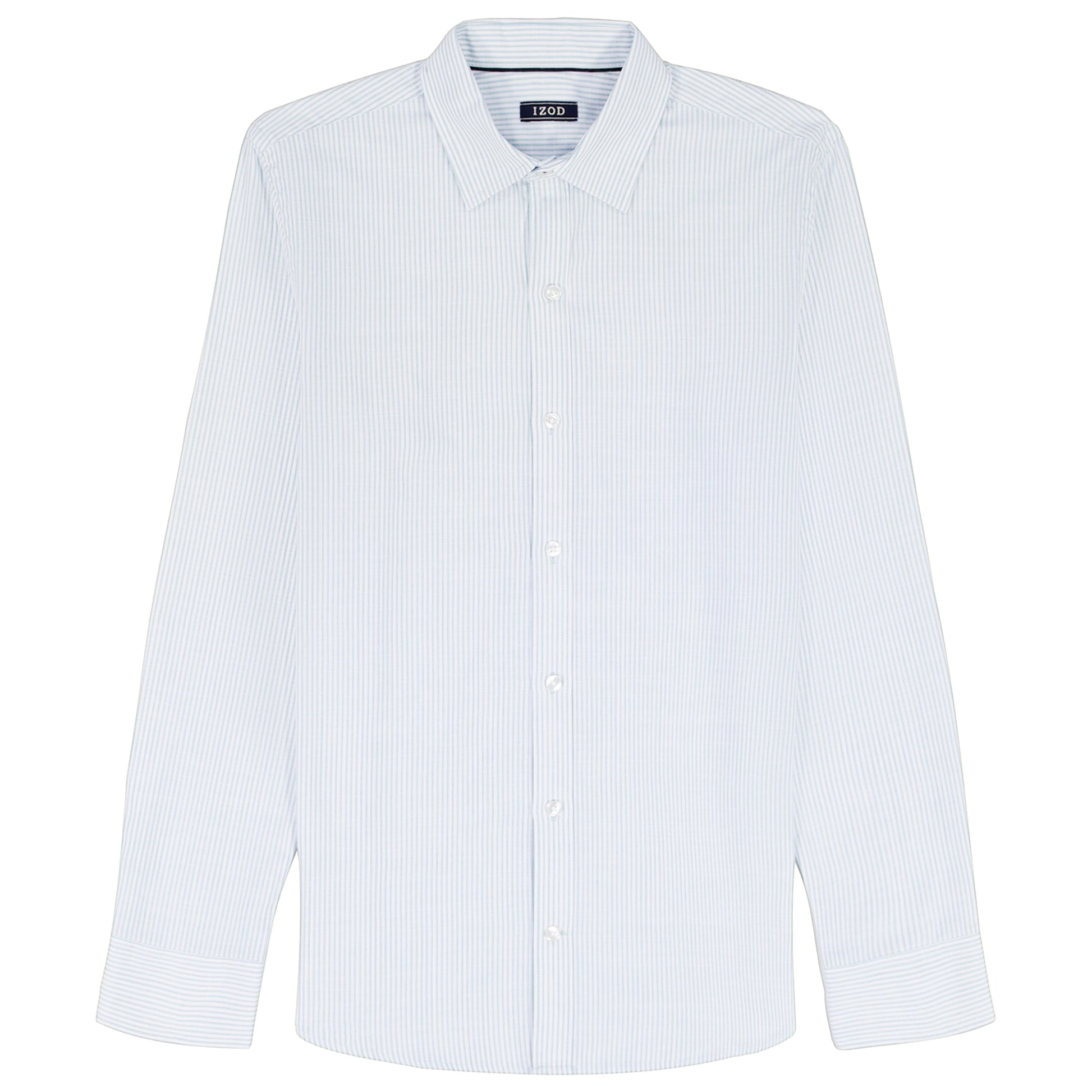 Izod LUXURY SPORT L/S STRIPED SHIRT - WASABI